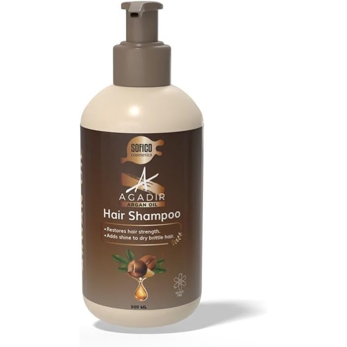 Sofico Cosmetics Agadir Argan Oil Hair Shampoo 300 ml - Image 1